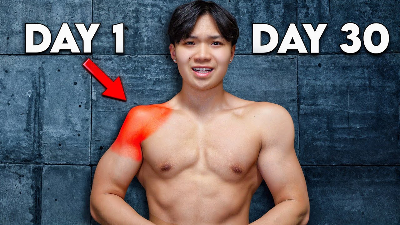 I Trained My Shoulders For 30 Days Straight