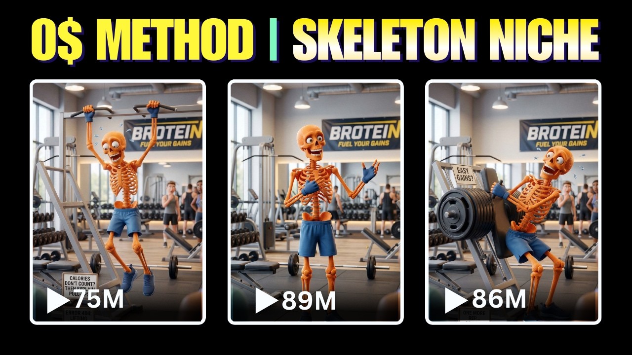 How Faceless Channels Get MILLIONS of Views Using AI (Free Method)