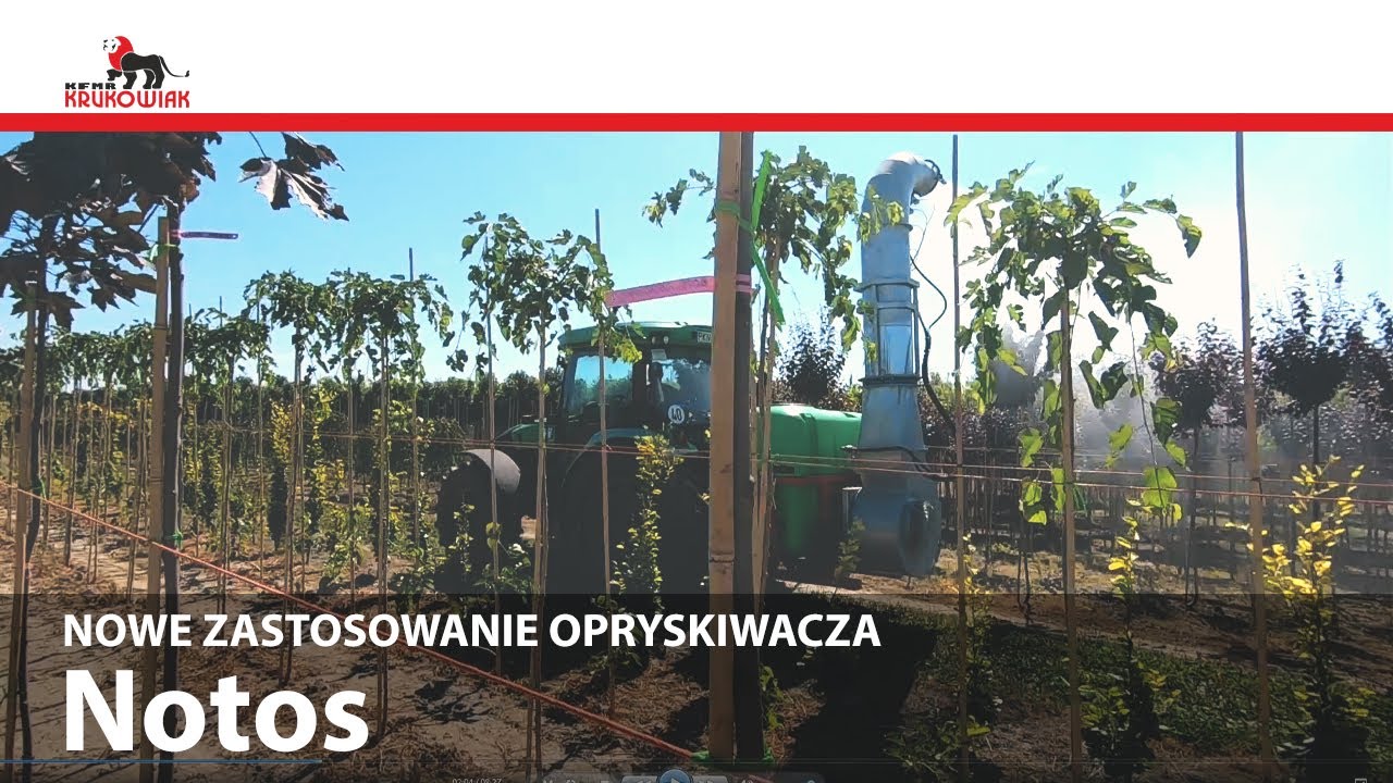 Notos / Nowe zastosowanie opryskiwacza [cz.1]