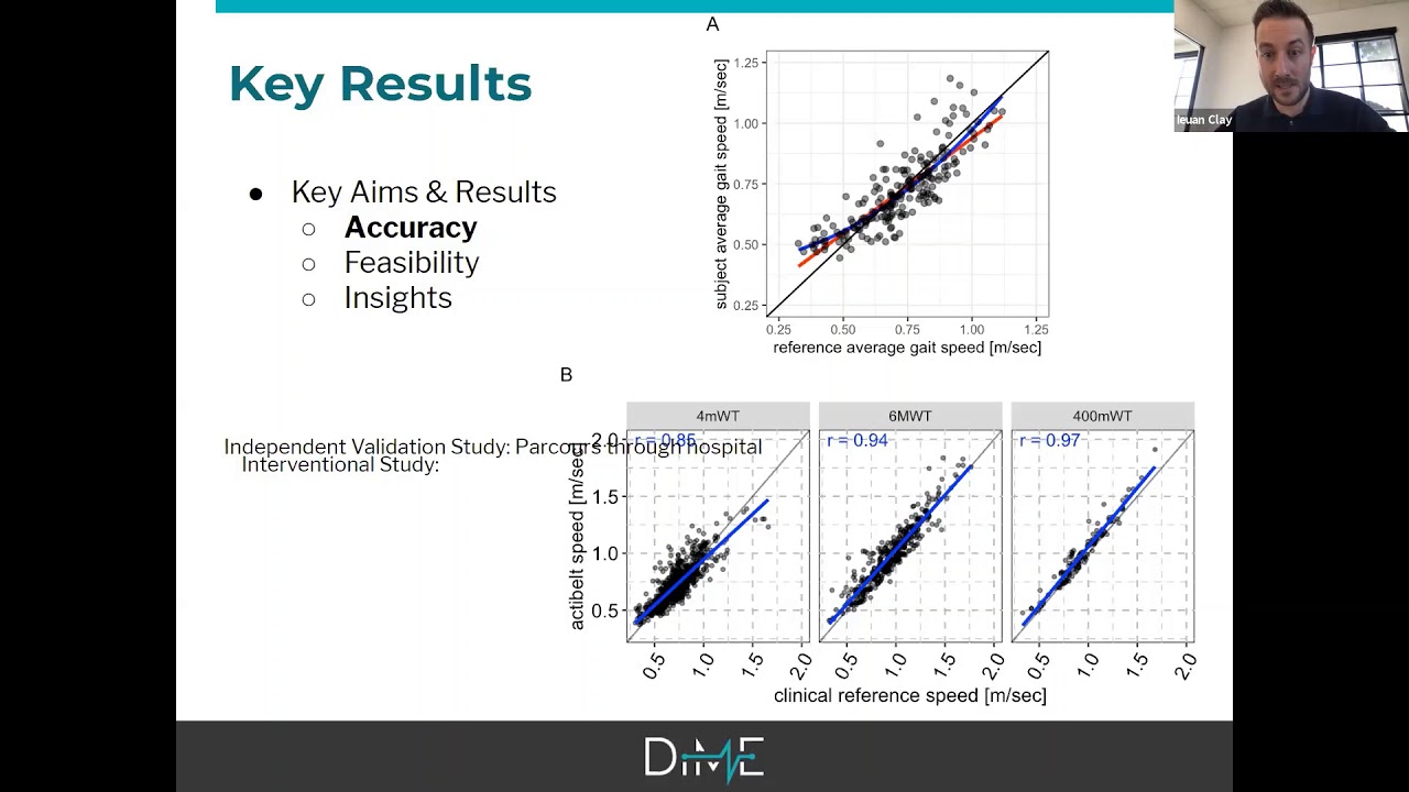 DiMe Journal Club: Continuous Digital Monitoring of Walking Speed in Frail Elderly Patients