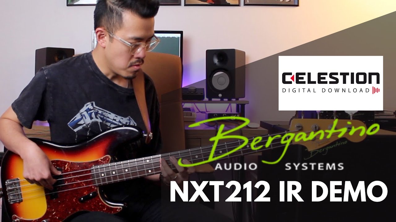 Bergantino Artist Daniel Sing demo of the NXT IR's with Celestion