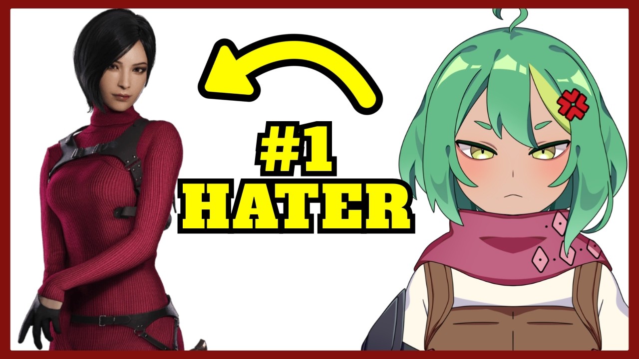 【 Resident Evil 4 】NUMBER ONE ADA WONG HATER.... Plays Her DLC 【 VTUBER 】