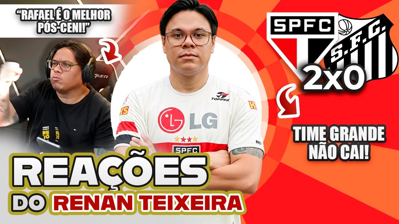 São Paulo x Santos | AO VIVO | Campeonato Paulista 2026 | Rádio Craque Neto