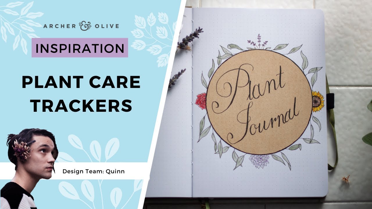 5 Plant Care Bullet Journal Trackers | Bullet Journal Spreads To Keep Your Plants Alive