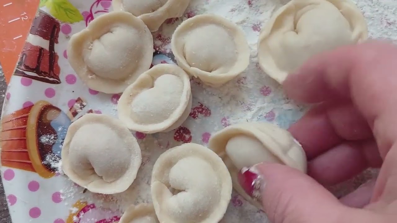 Пельмени домашние