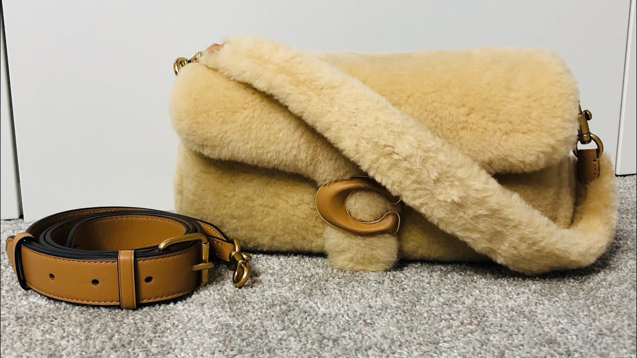 COACH Shearling Pillow Tabby 26 Bag