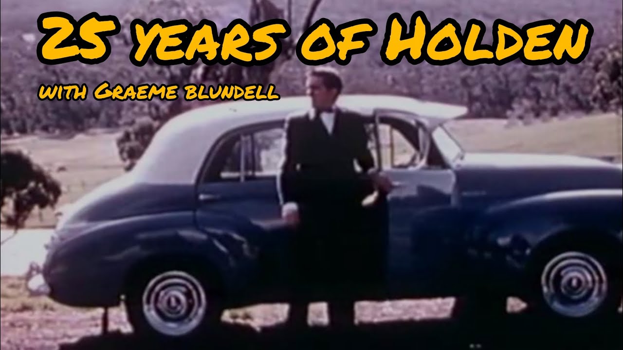 Holden 25th Anniversary film hosted by Graeme Blundell 