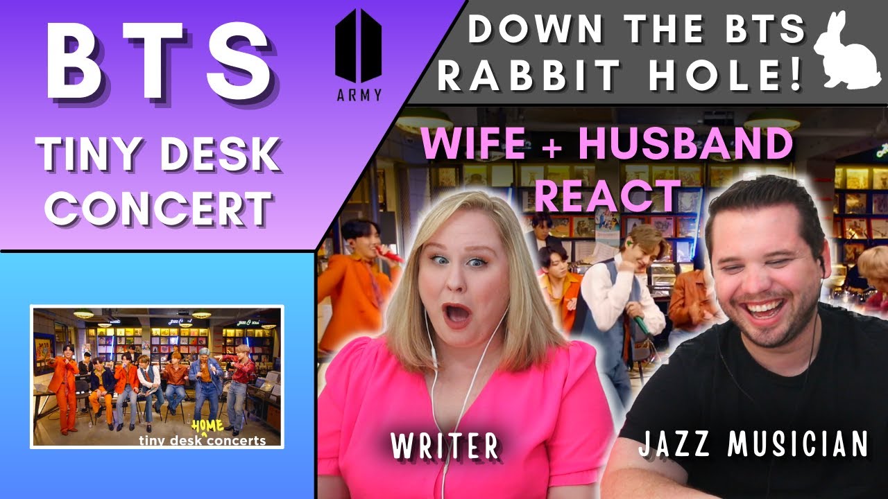 Jazz Musician + Writer React: BTS Tiny Desk Concert | Down the BTS Rabbit Hole