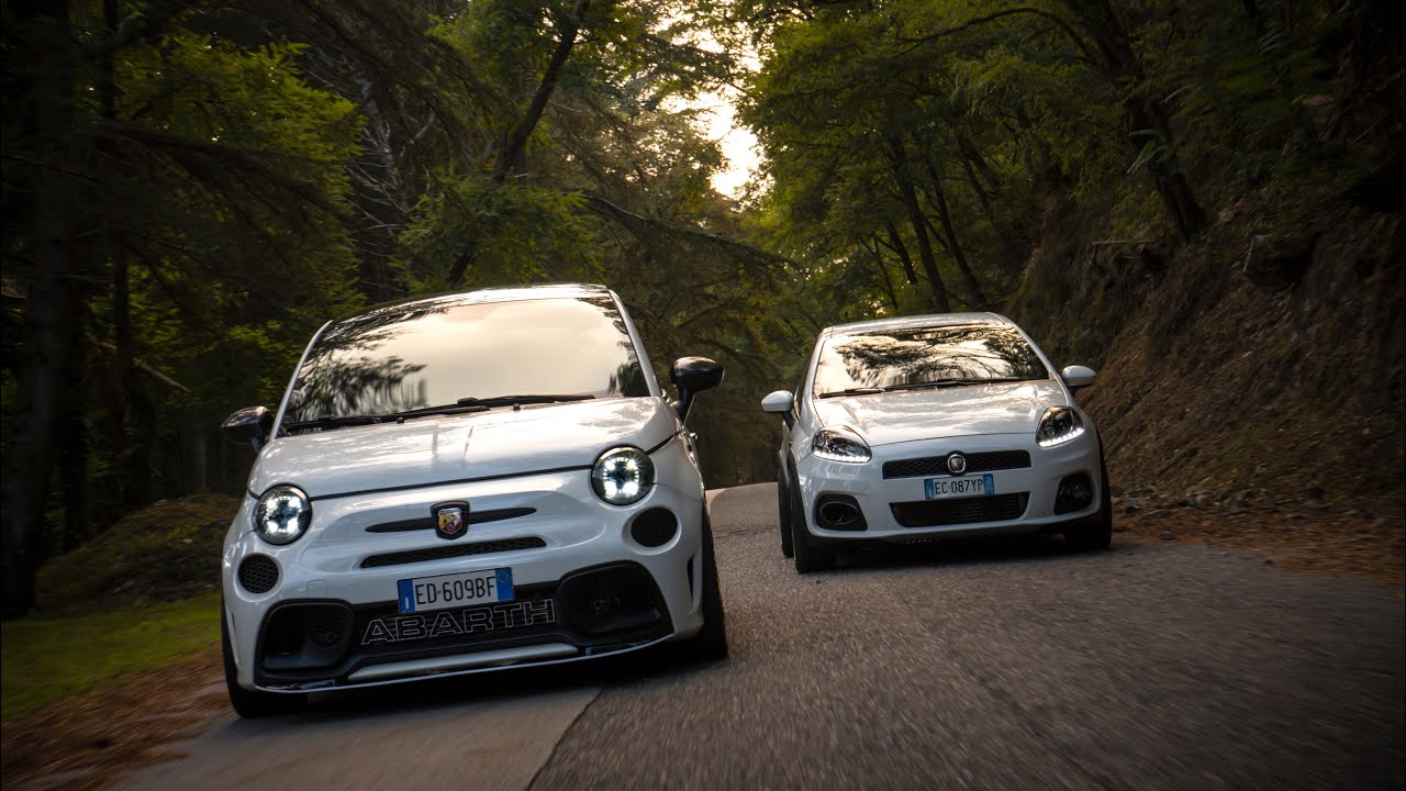 Abarth on the road