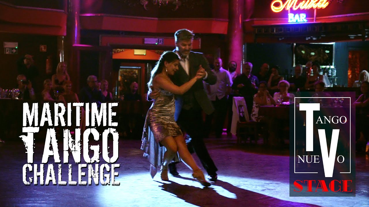 Damian Thompson & Agnieszka Stach - tango show at Maritime Tango Challenge 2021