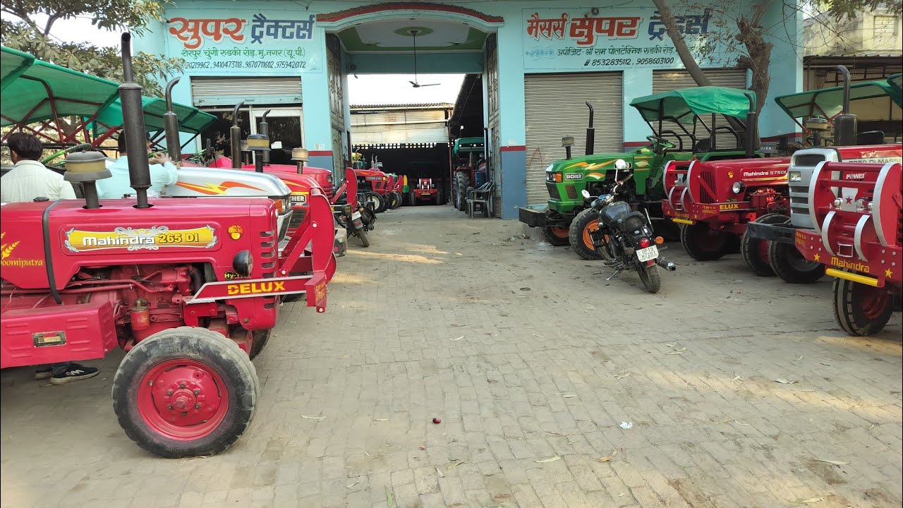 सुपर ट्रैक्टर 🚜🚜 मण्डी 🚜🚜,,    मुज़फ्फरनगर,            अच्छे और सस्ते 🚜,, ट्रैक्टर 🚜,,