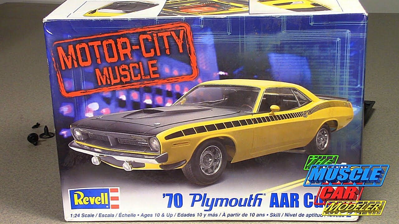 Revell 1970 Plymouth AAR Cuda intro