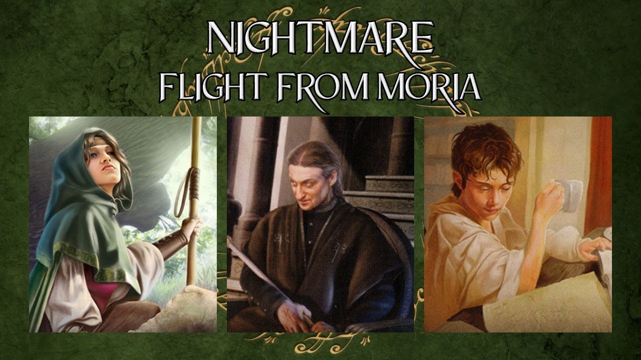 LOTR LCG Solo Progression Series - Episode 54: Flight from Moria [Nightmare]
