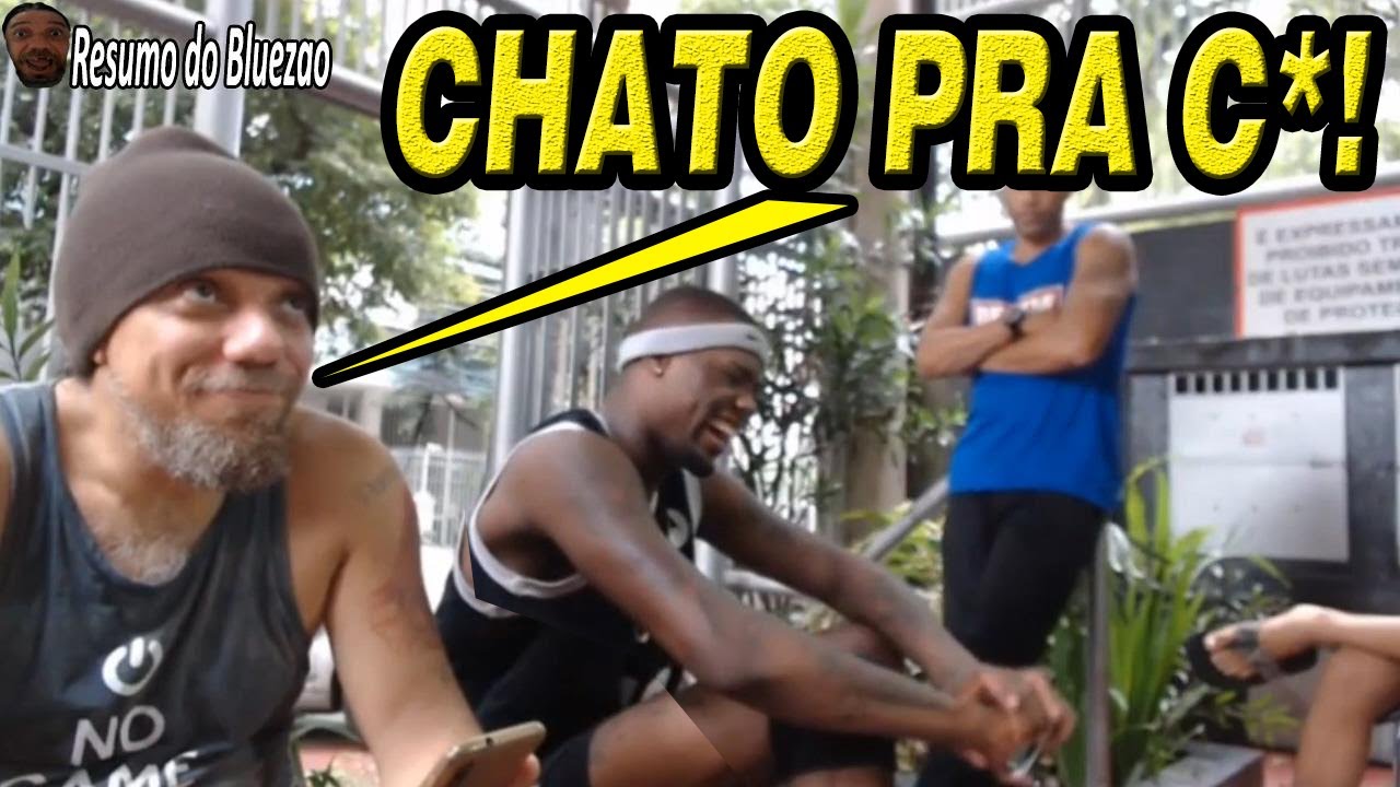 BLUEZAO SENDO ZOADO NA ACADEMIA E FICANDO SEM GRAÇA