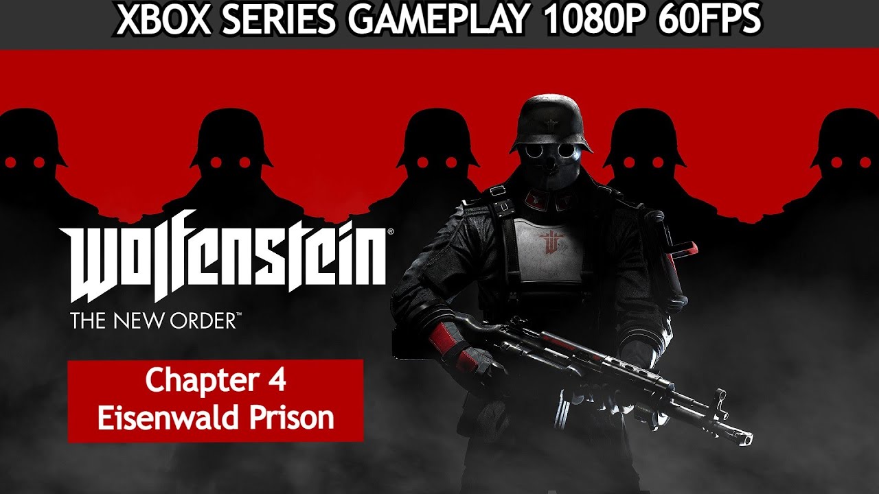 Wolfenstein The New Order Gameplay Walkthrough Chapter 4 - Eisenwald Prison ( FULL GAME )