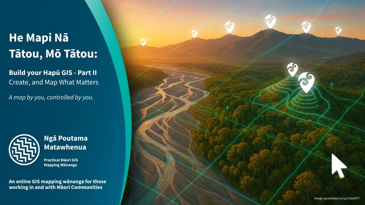 He Mapi Nā Tātou, Mō Tātou: Part 2 — Create your own data. A map by you, controlled by you.
