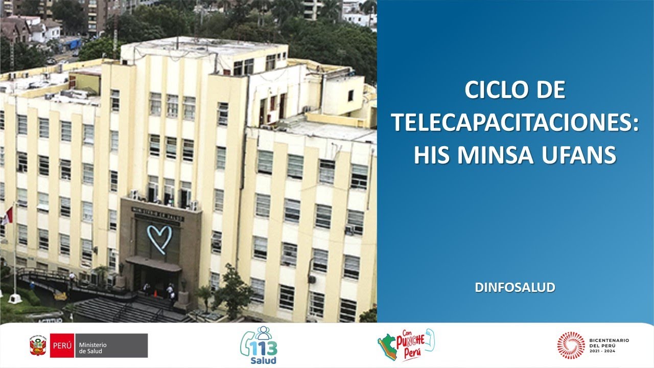 CICLO DE TELECAPACITACIONES: HIS MINSA UFANS