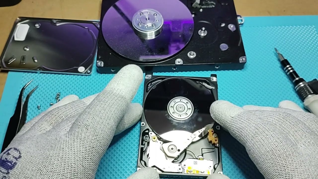 De ningún modo abras tu disco duro.