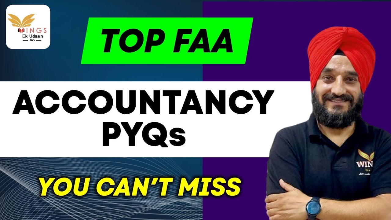 &ldquo;Accountancy PYQs Discussion | Crack FAA With 100% Accuracy!&rdquo;