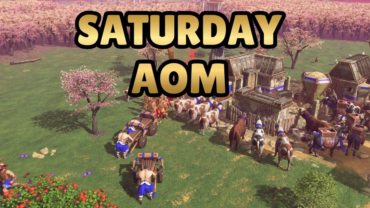 SATURDAY AOM - lets get it!