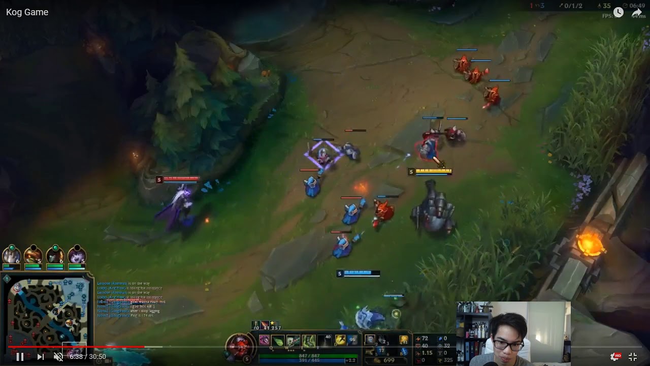 [Plat V] Kog'maw Coaching | Using time wisely | Knowing when to fight