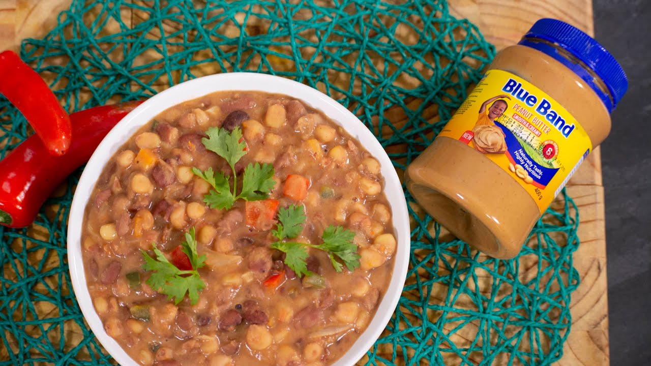 Delicious Githeri in Peanut Butter Sauce