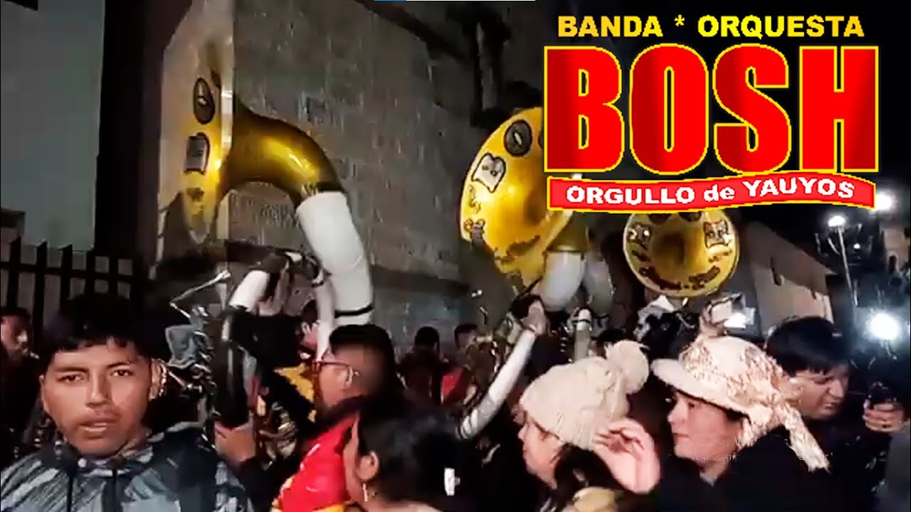 BANDA BOSH en Locroja 2025, Churcampa (Huancavelica) | Fiesta Virgen del Carmen