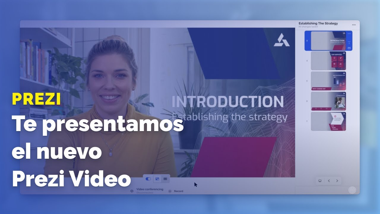Conoce el nuevo Prezi Video