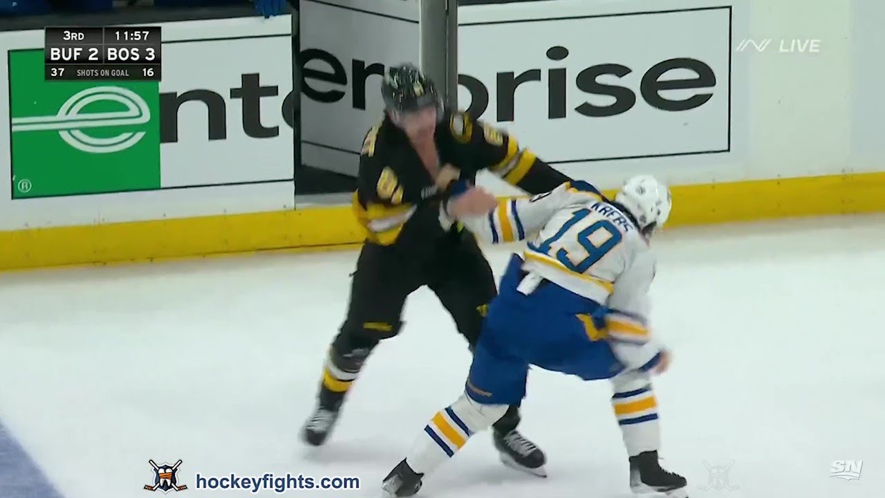 Peyton Krebs vs Michael Eyssimont Oct 30, 2025