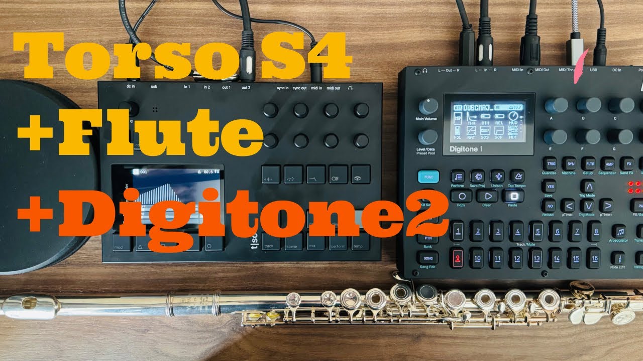 Torso S-4 + Flute + Digitone 2 | Ambient Techno from scratch