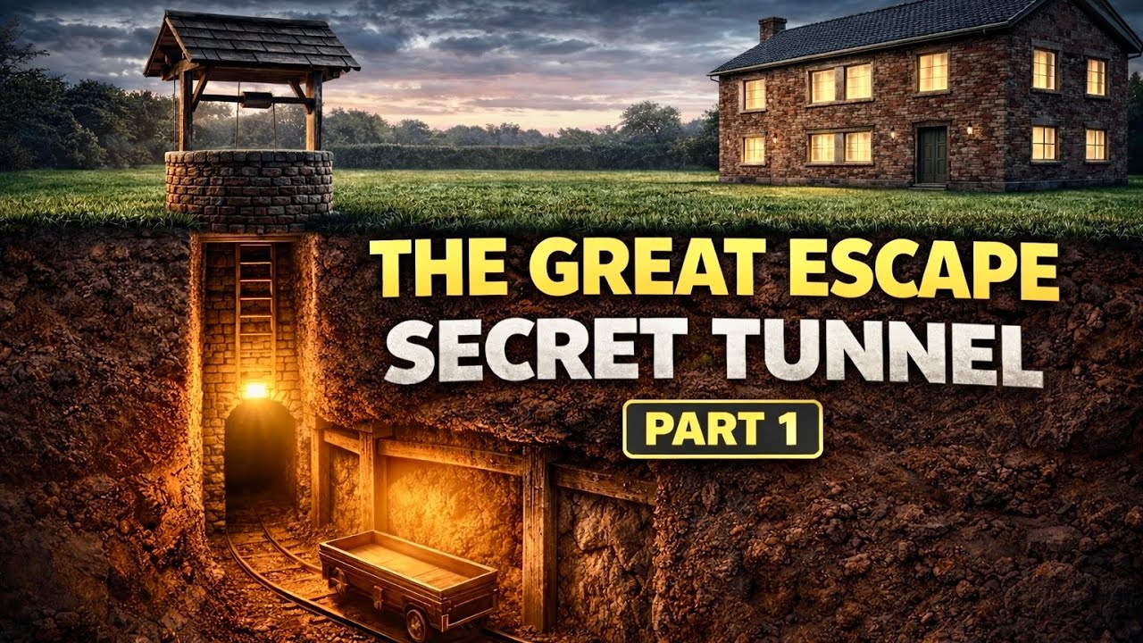 Раскопки туннеля для побега «Дэйв» из бункера, часть первая
