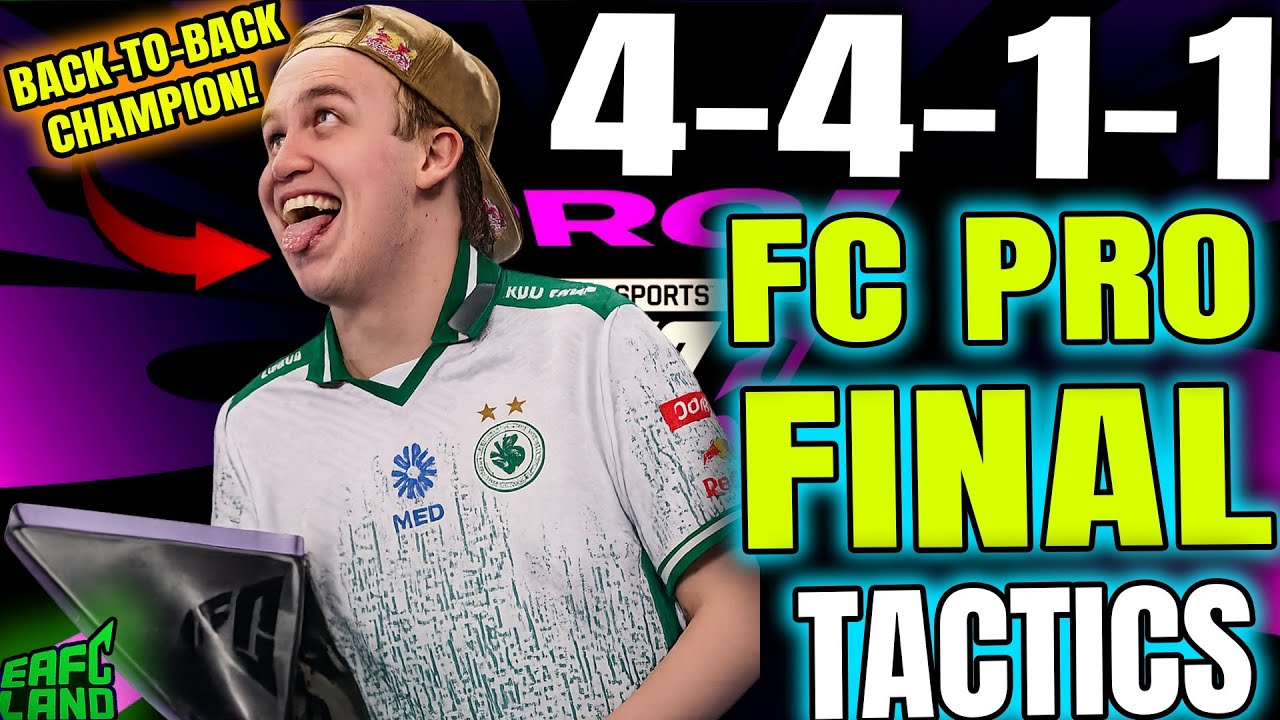 ДВОЙНОЙ ЧЕМПИОН! Тактика 4-4-1-1 от Андерса Вейрганга для финала FC Pro