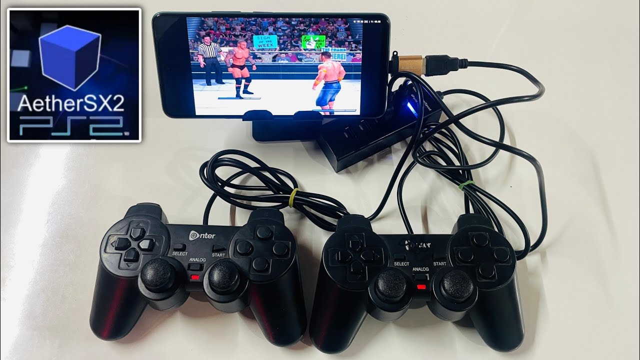 How to Connect Two Controllers to Aethersx2 Emulator Android | Connect Two Gamepad to Aethersx2