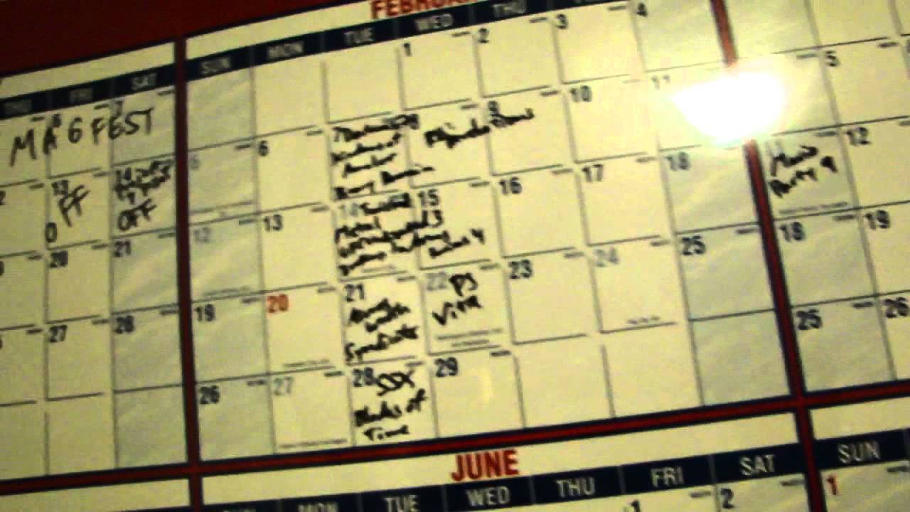 DSP's Games Schedule for Early 2012