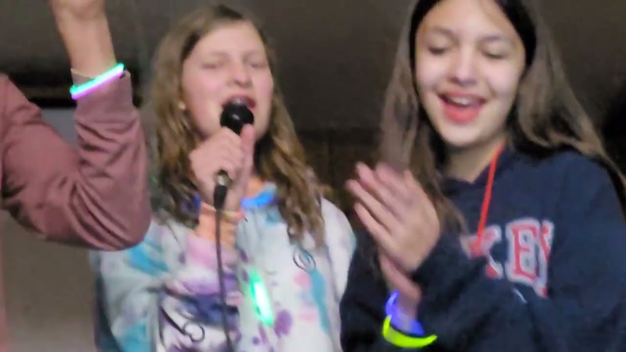 Concert at Youth Retreat/Camp a million years ago