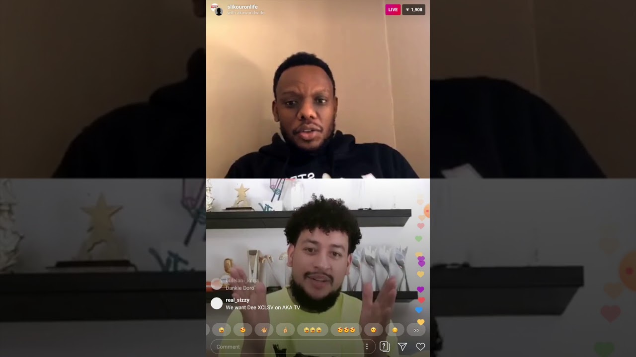 Aka talks about AKA_TV with Slikour!!