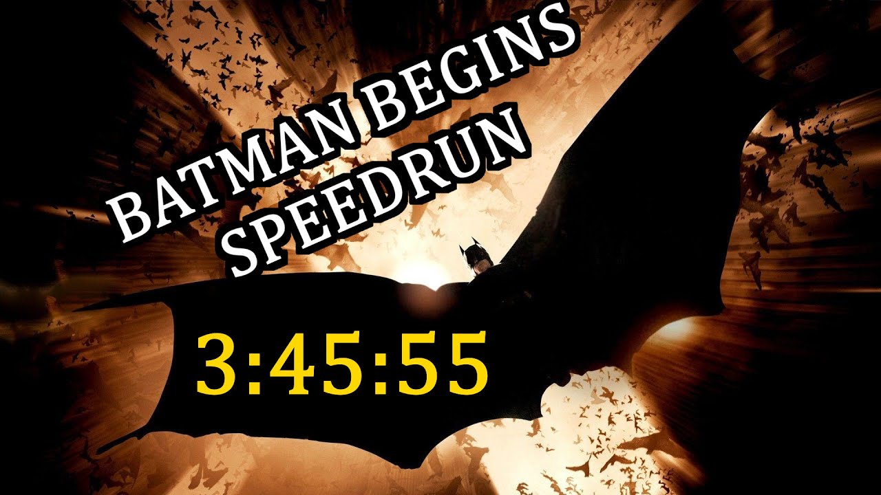 Batman Begins Speedrun (Any%) in 3:45:55
