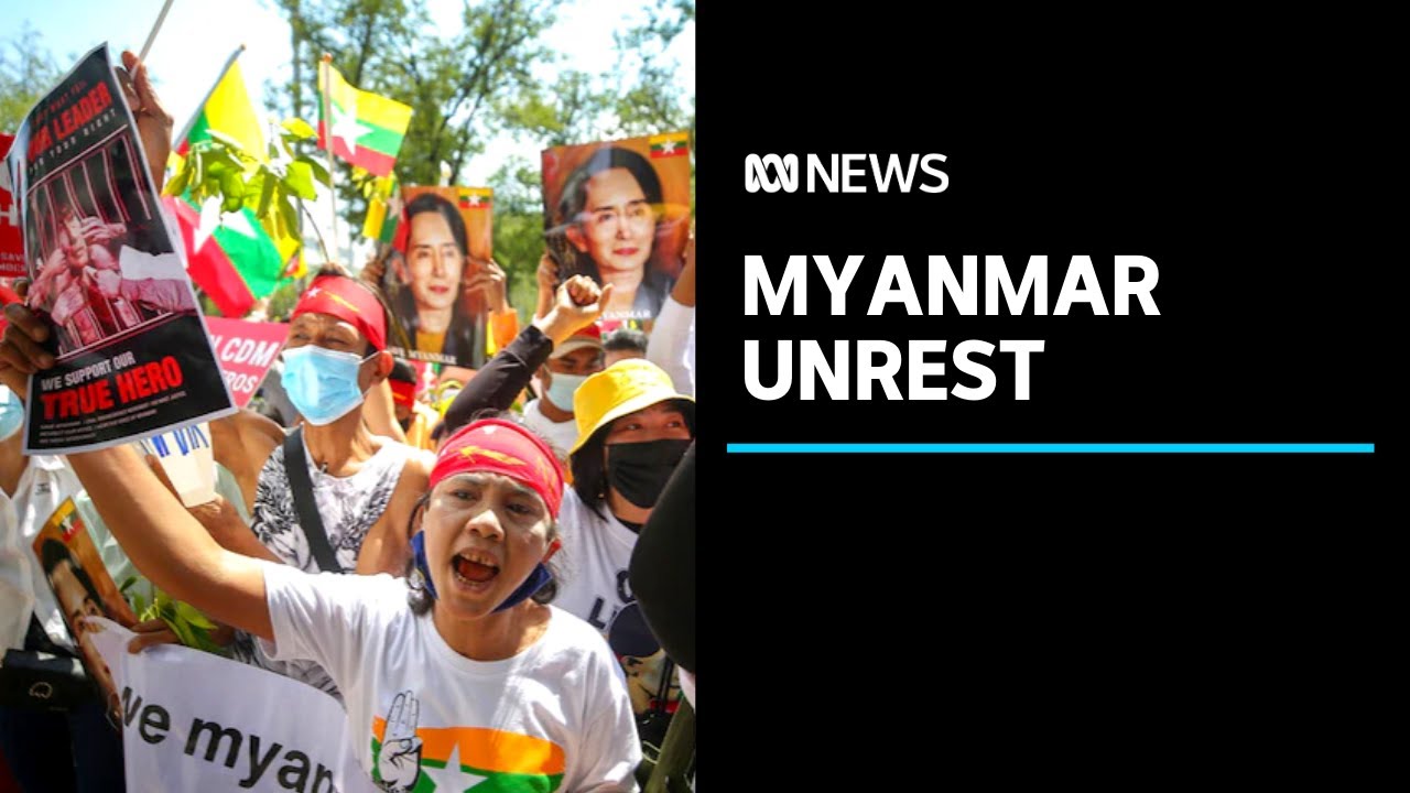 Australian government condemns violence against Myanmar protesters against military coup | ABC News