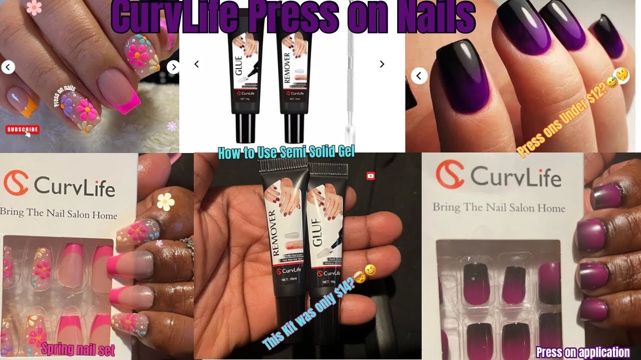 CurvLife Unboxing +How to use semi solid glue