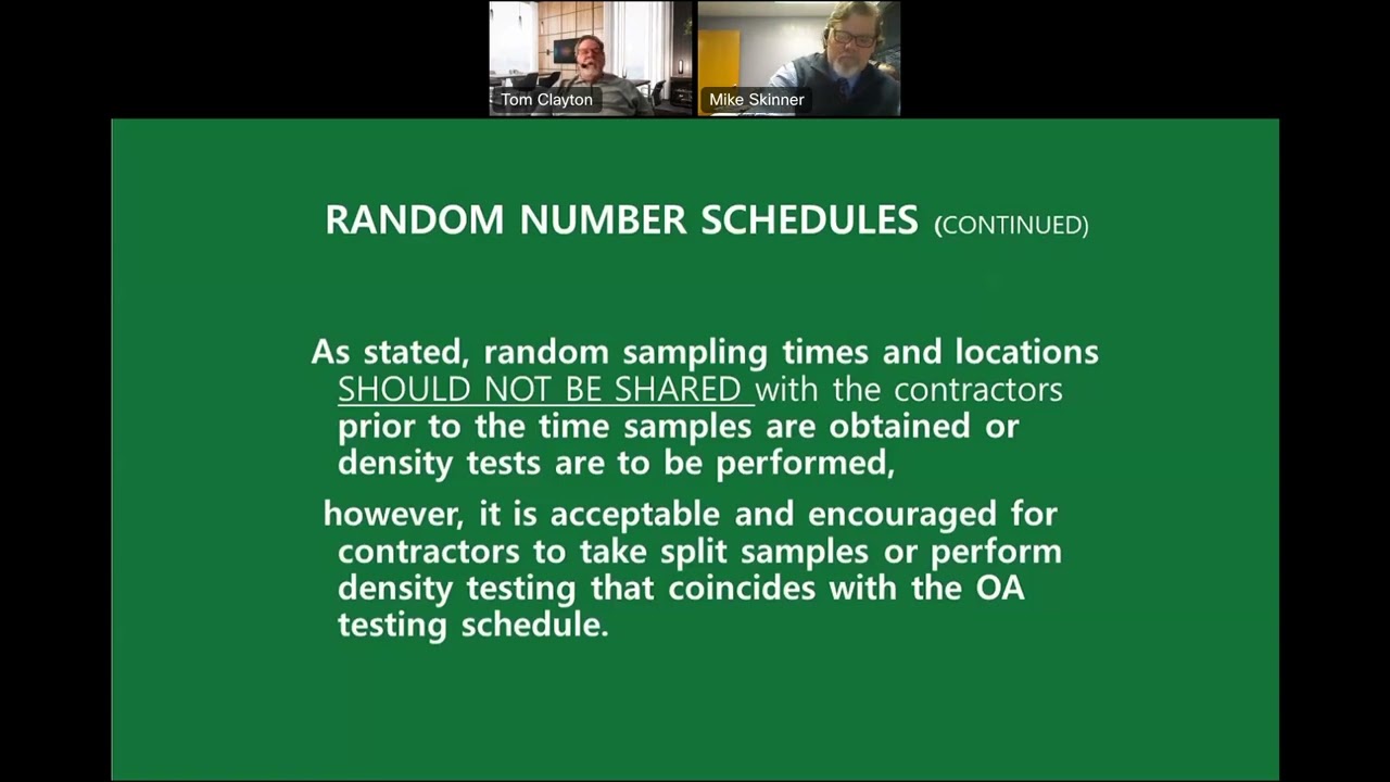 The Fundamentals of Proper Asphalt Sampling and  In Place Density esting
