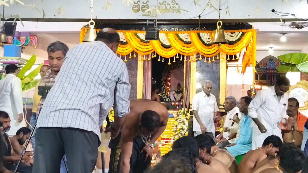 ayyappa swamy puja hayathnagar ayyappa temple mandala puja