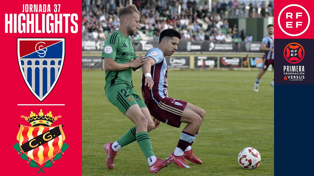 Resumen #PrimeraFederaci&oacute;n | G. Segoviana 2-2 Gimn&agrave;stic | Jornada 37 | Temporada 2024/25