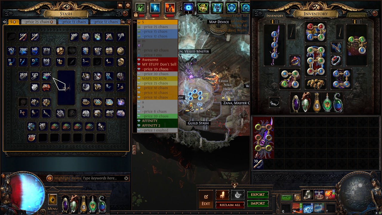 How to build your own 6 Link Voidforge Infernal Sword