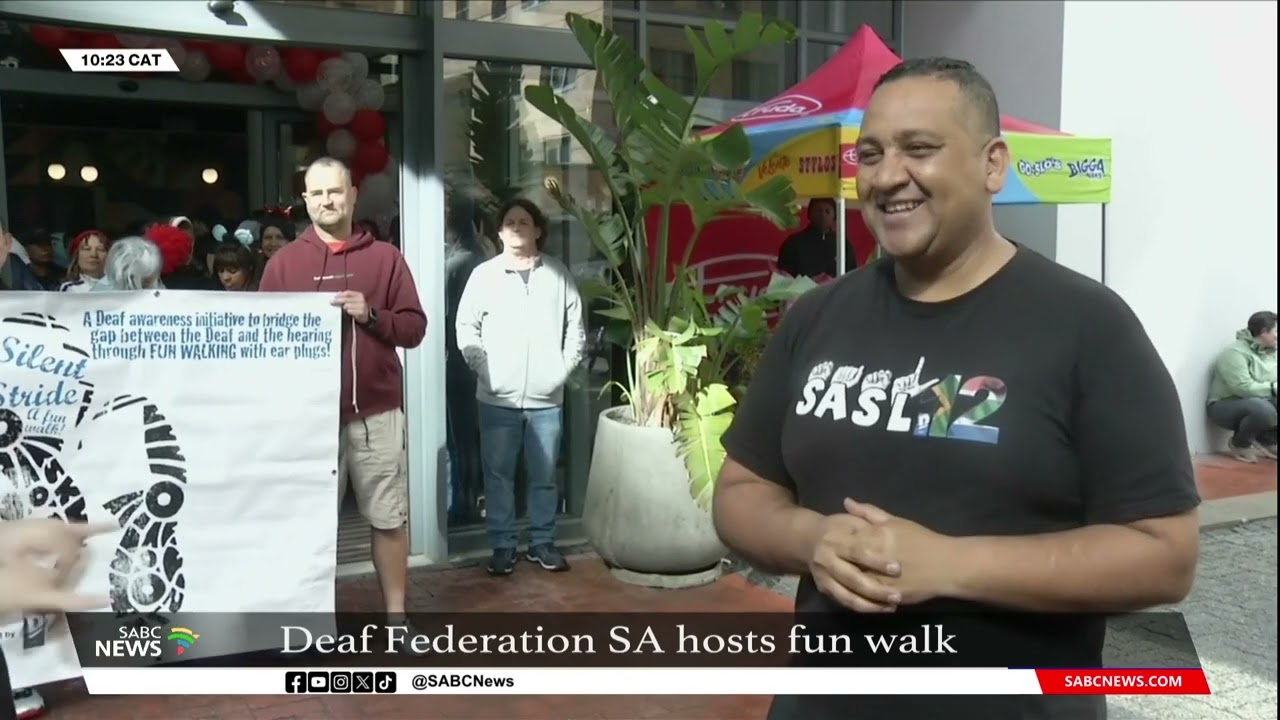 Deaf Awareness Month I Deaf Federation of SA hosts a silent walk in Cape Town