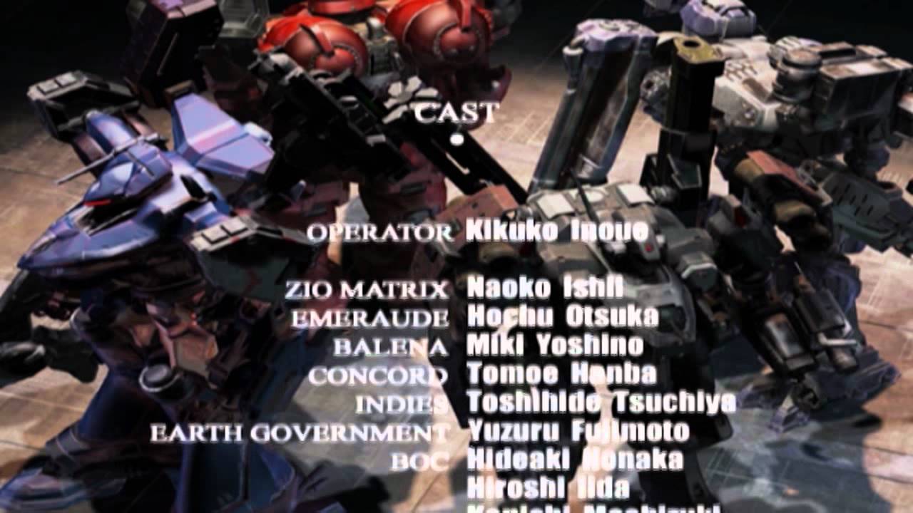 Armored Core 2: Another Age - Credits