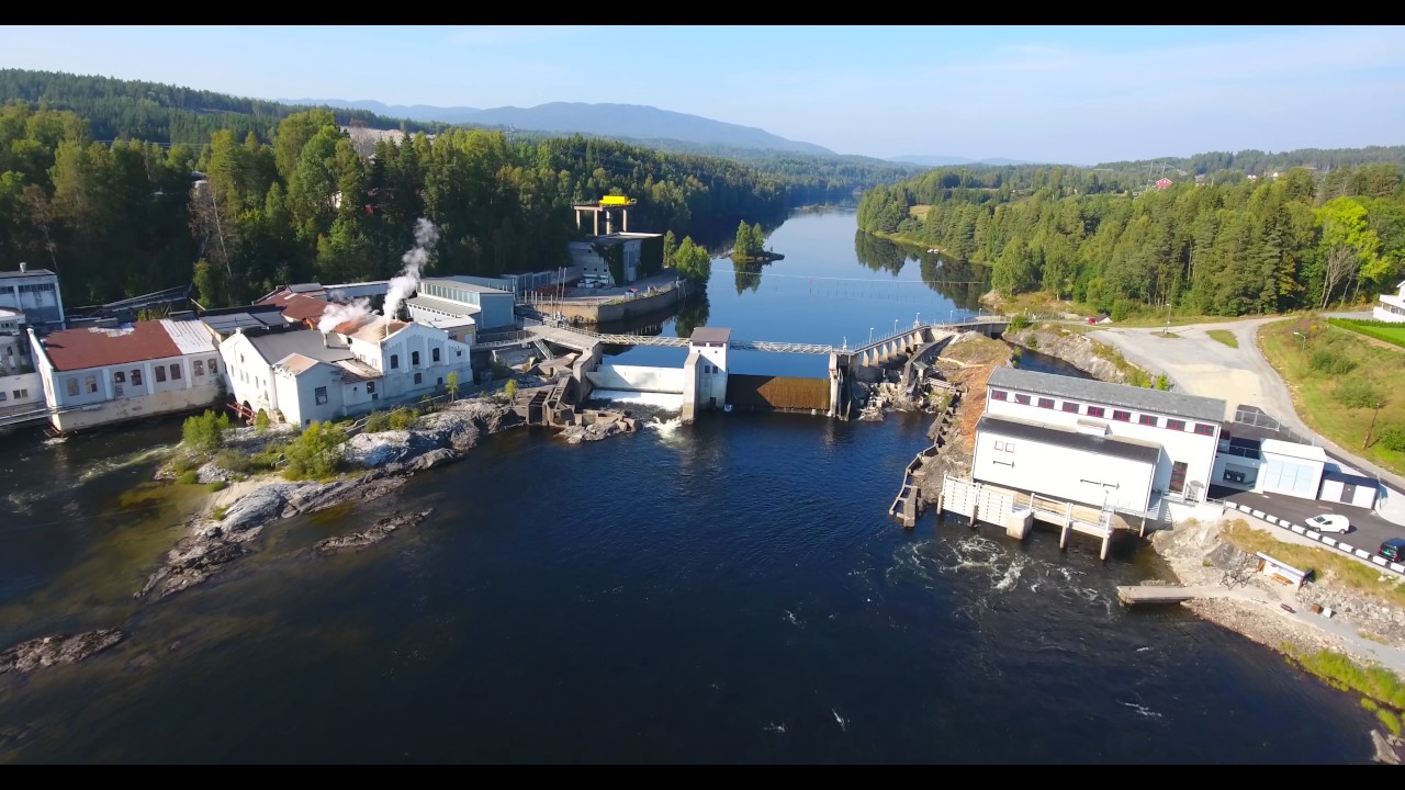 Hellefossen og Hokksund - Drammensvassdraget