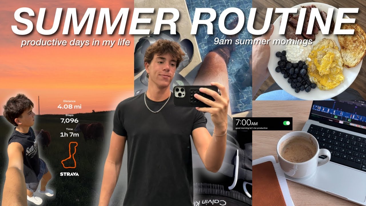 My Realistic & Productive Summer Routine: Shopping, Errands & Healthy Meals