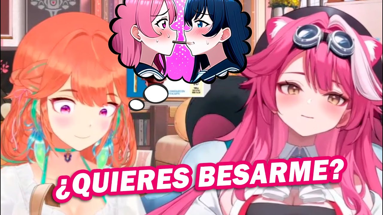 Kiara y Raora juegan al Pocky Game y terminan besándose | Hololive | Sub Esp