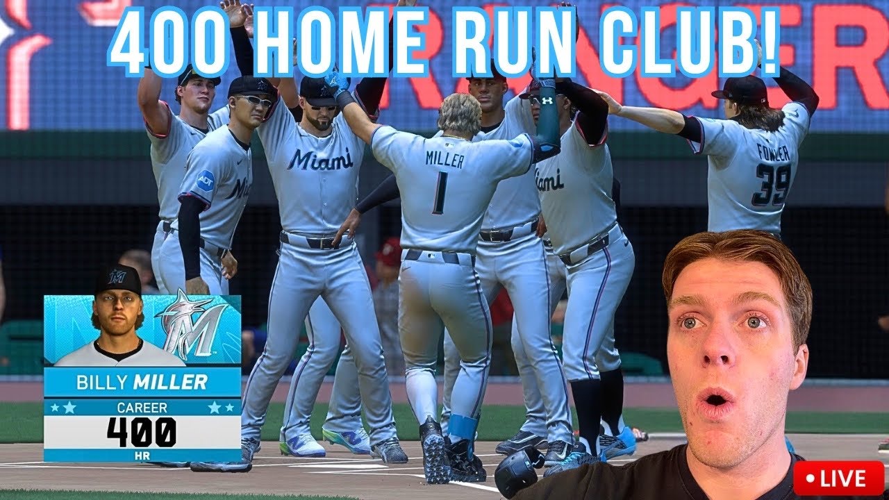 OPENING DAY + 400 HR CLUB?! 👀 | MLB The Show 25 RTTS (LIVE)