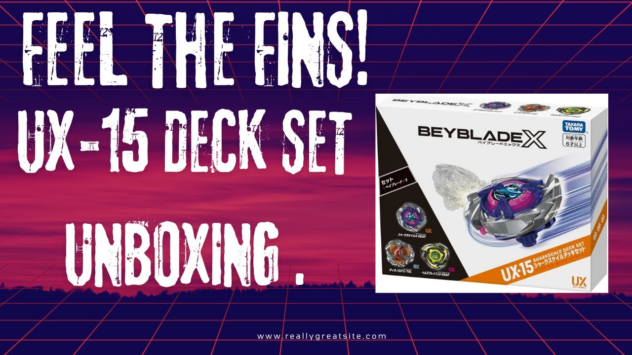 SHARK SCALE UX-15 DECK SET UNBOXING!